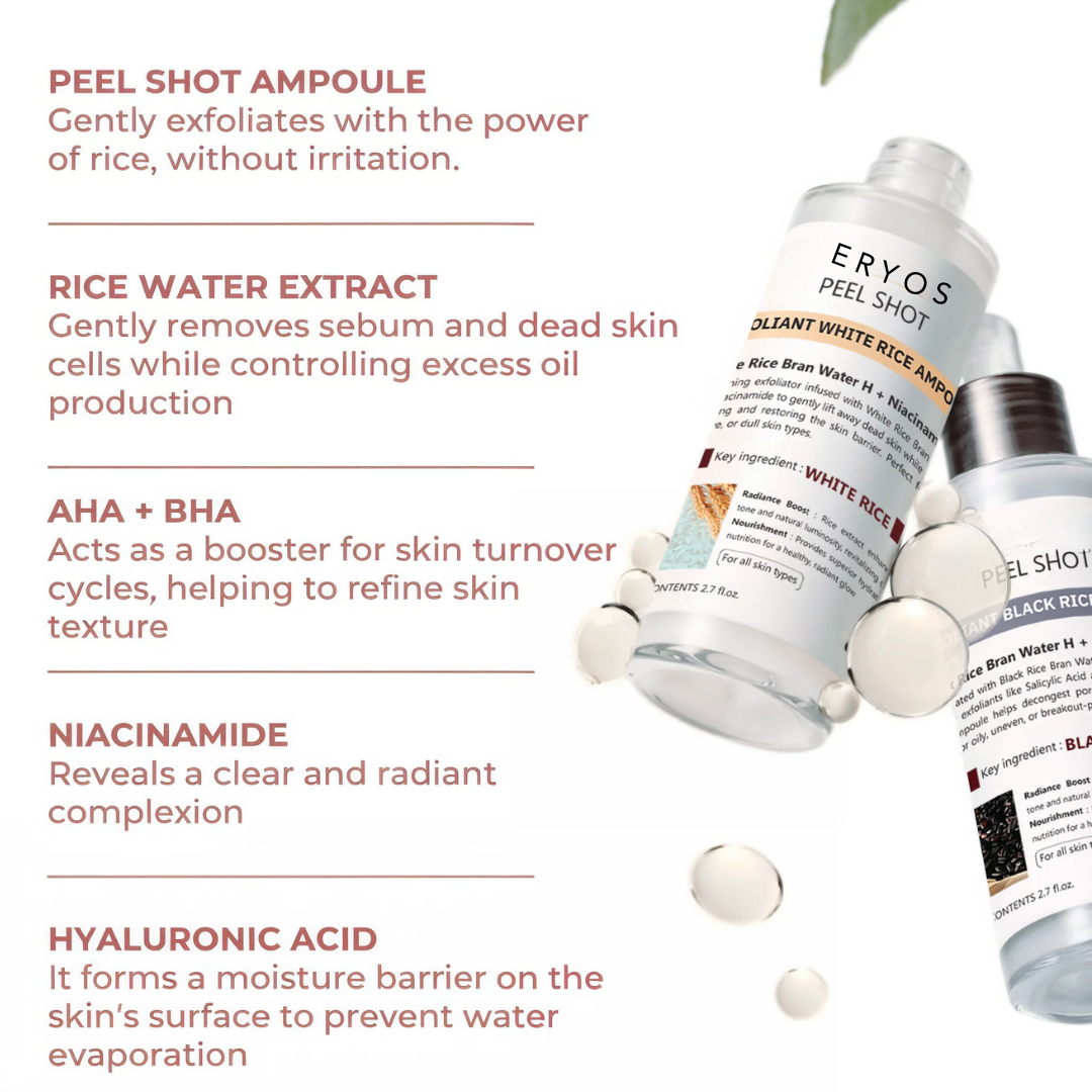 Peel Shot Glow Rice Ampoule Duo by Eryos